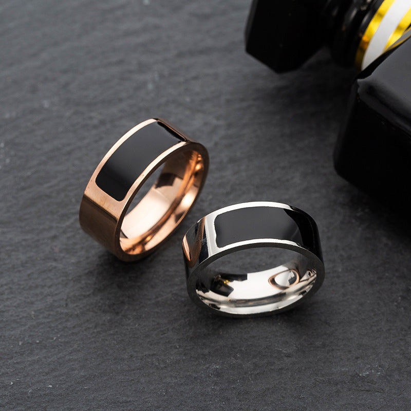 New Titanium steel NFC Smart Ring