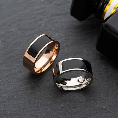 New Titanium steel NFC Smart Ring